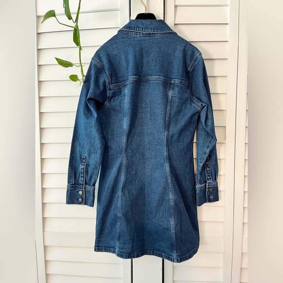 NWT Abercrombie & Fitch | Denim Shirt Dress - Picture 7 of 9